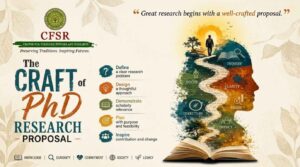 The Craft of PhD Research Proposal